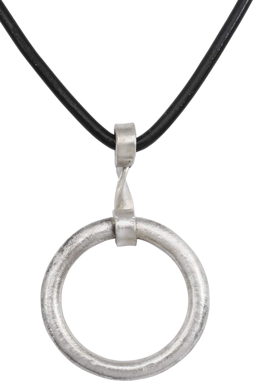 CELTIC PROSPERITY RING NECKLACE, C.400-100 BC - Picardi Jewelry
