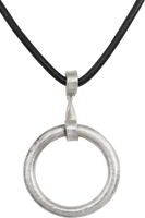 CELTIC PROSPERITY RING NECKLACE, C.400-100 BC - Picardi Jewelry