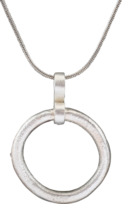 CELTIC PROSPERITY RING NECKLACE, C.400-100 BC - Picardi Jewelry