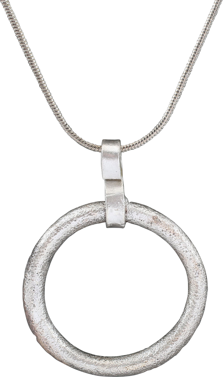 CELTIC PROSPERITY RING NECKLACE, C.400-100 BC - Picardi Jewelry