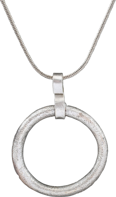 CELTIC PROSPERITY RING NECKLACE, C.400-100 BC - Picardi Jewelry