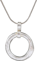 CELTIC PROSPERITY RING NECKLACE, C.400-100 BC - Picardi Jewelry