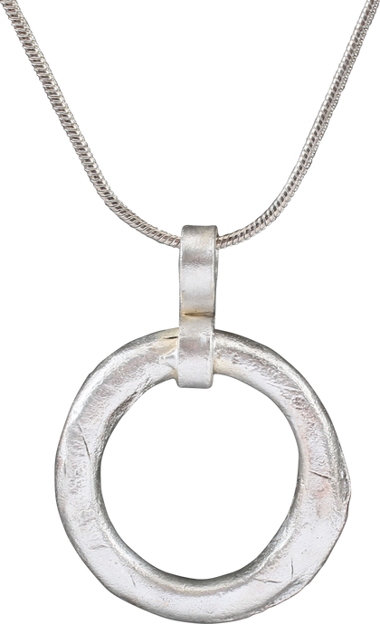 CELTIC PROSPERITY RING NECKLACE, C.400-100 BC - Picardi Jewelry