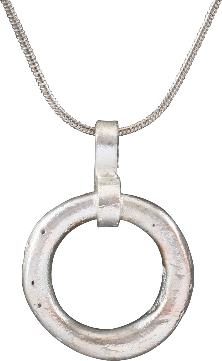 CELTIC PROSPERITY RING NECKLACE, C.400-100 BC - Picardi Jewelry