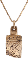 RARE VIKING WOMAN WARRIOR’S BRACELET PENDANT NECKLACE - Picardi Jewelry