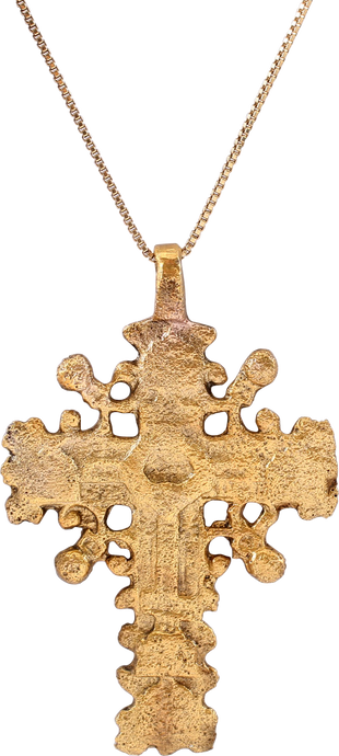 EASTERN EUROPEAN CROSS NECKLACE, 17TH-18TH CENTURY - Picardi Jewelry