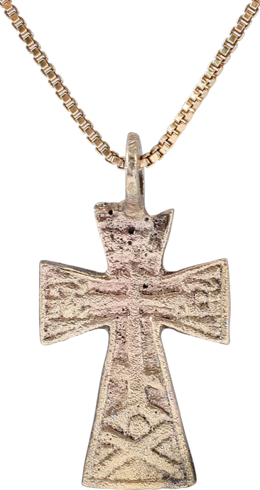 EASTERN EUROPEAN CROSS NECKLACE, 17th-18th CENTURY - Picardi Jewelry