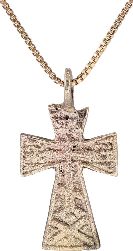 EASTERN EUROPEAN CROSS NECKLACE, 17th-18th CENTURY - Picardi Jewelry