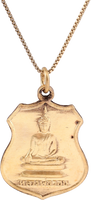 SIAMESE BUDDHIST MONK AMULET - Picardi Jewelry