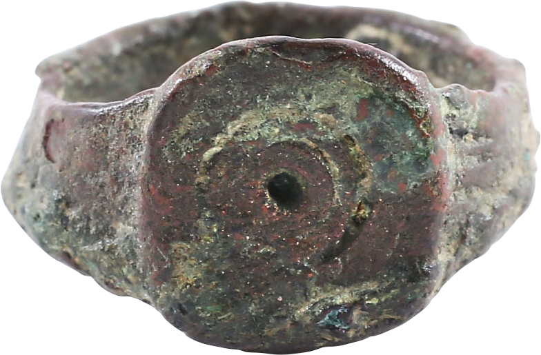 ROMAN EVIL EYE RING, 2ND-4TH CENTURY AD - Picardi Jewelry