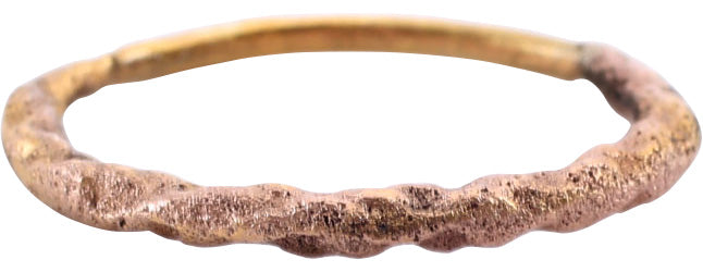 VIKING ROPED OR TWIST WEDDING RING, C.866-1067 AD, SIZE 9 ½ (8202580033710)
