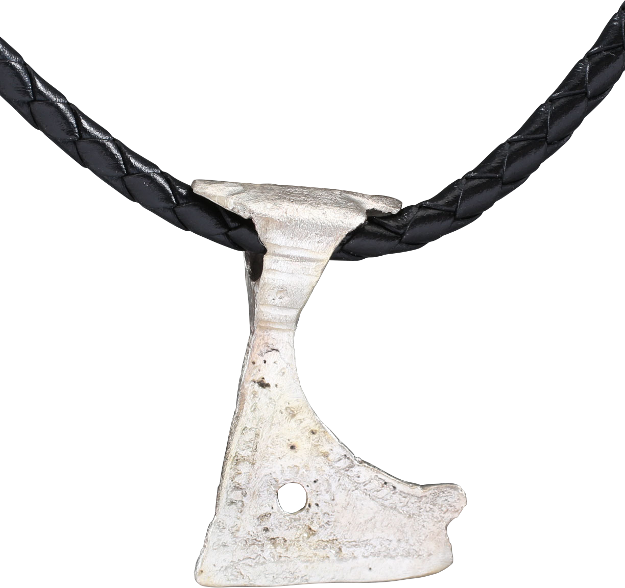 FINE VIKING VOTIVE AXE NECKLACE, C.850-1050 AD - Picardi Jewelry