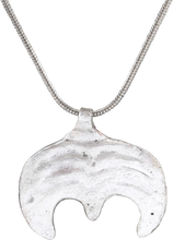 VIKING LUNAR PENDANT NECKLACE, 10TH CENTURY AD - Picardi Jewelry