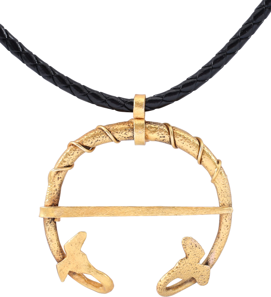 EXCEPTIONAL VIKING PROTECTIVE BROOCH, 950-1050 AD - Picardi Jewelry