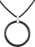 CELTIC PROSPERITY RING NECKLACE, C.400-100 BC - Picardi Jewelry