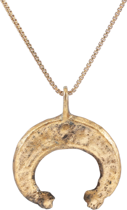 VIKING LUNAR PENDANT NECKLACE, 11th CENTURY AD - Picardi Jewelry
