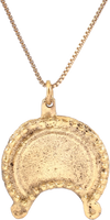 VIKING LUNAR PENDANT NECKLACE - Picardi Jewelry