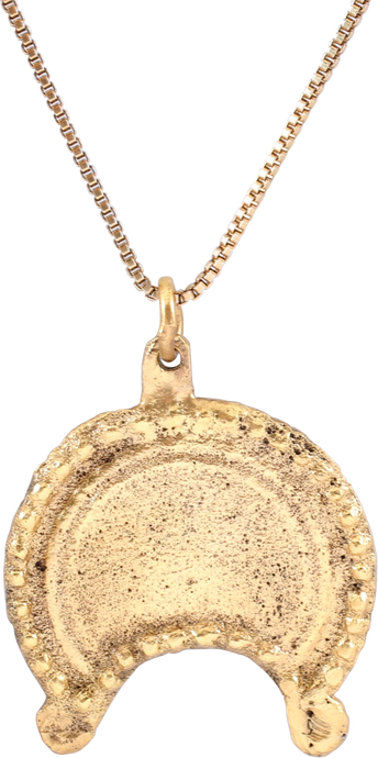 VIKING LUNAR PENDANT NECKLACE - Picardi Jewelry