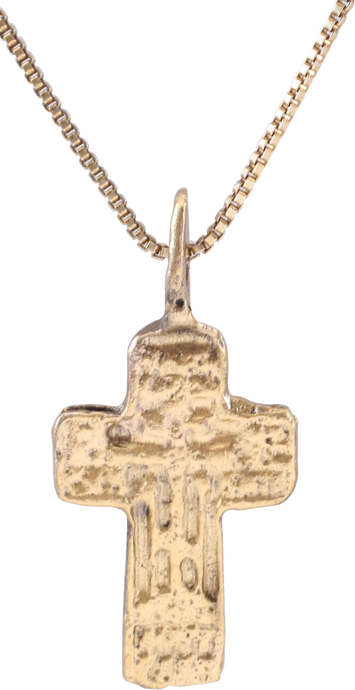 FINE EASTERN EUROPEAN CROSS NECKLACE - Picardi Jewelry