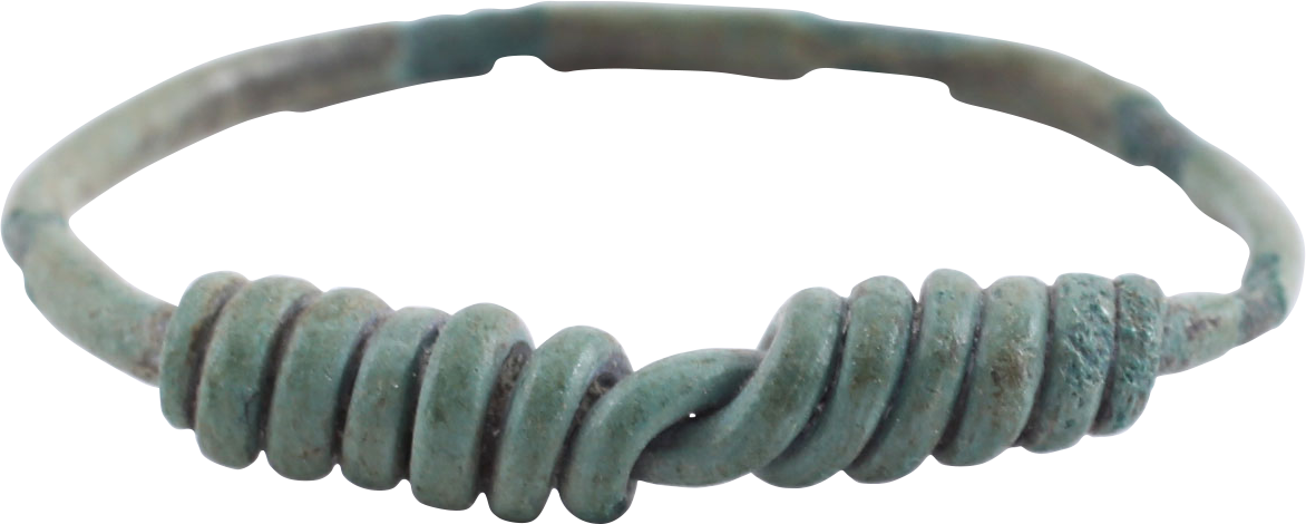 CELTIC FINGER RING C.400-100 BC SIZE 7 1/2 - Picardi Jewelry