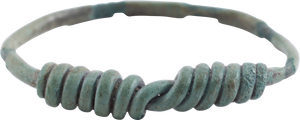 CELTIC FINGER RING C.400-100 BC SIZE 7 1/2 - Picardi Jewelry