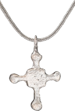 MEDIEVAL EUROPEAN CONVERT’S CROSS NECKLACE, 9th-10th CENTURY - Picardi Jewelry