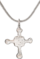 MEDIEVAL EUROPEAN CONVERT’S CROSS NECKLACE, 9th-10th CENTURY (8171676106926)