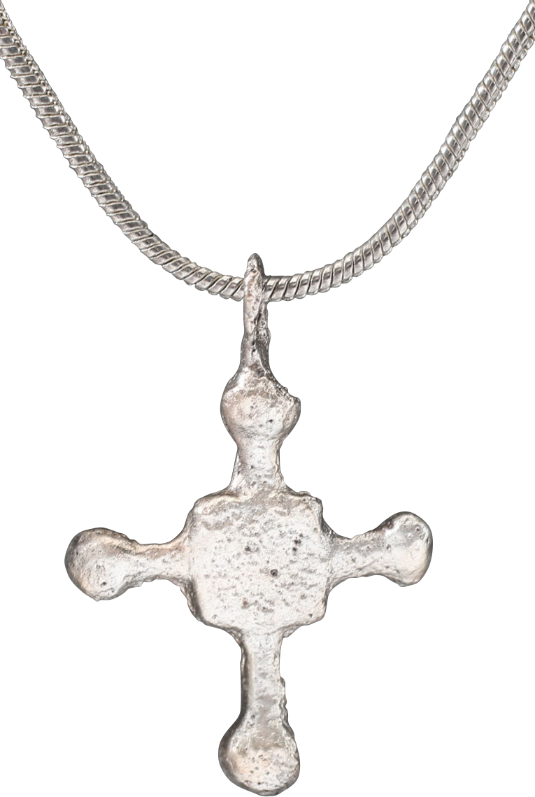 MEDIEVAL EUROPEAN CONVERT’S CROSS NECKLACE, 9th-10th CENTURY - Picardi Jewelry