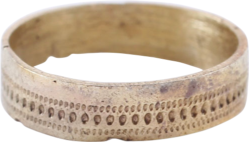 ANCIENT VIKING WEDDING RING, SIZE 1 1/2 (8202544709806)