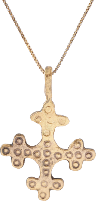 MEDIEVAL EUROPEAN CROSS, C.1200-1500 AD - Picardi Jewelry