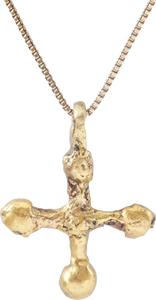 EUROPEAN CONVERT’S CROSS NECKLACE, 9th-10th CENTURY - Picardi Jewelry