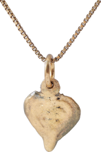 VIKING HEART PENDANT NECKLACE, C.950-1050 AD (8171675254958)