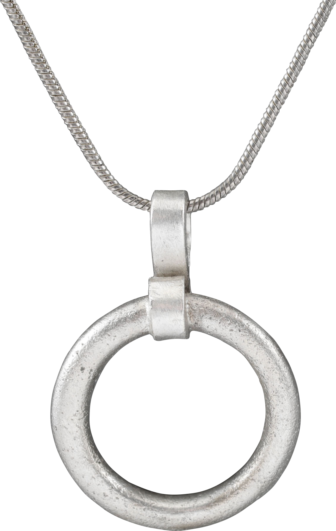 CELTIC PROSPERITY RING NECKLACE, C.400-100 BC - Picardi Jewelry
