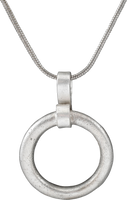 CELTIC PROSPERITY RING NECKLACE, C.400-100 BC - Picardi Jewelry