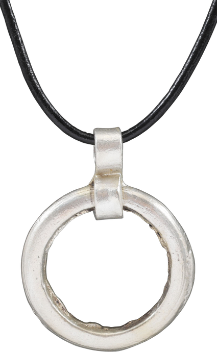 CELTIC FUNERARY PROSPERITY RING NECKLACE, C.400-100 BC (8202533306542)