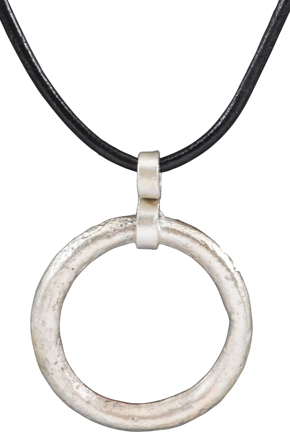 CELTIC FUNERARY PROSPERITY RING NECKLACE, C.400-100 BC - Picardi Jewelry