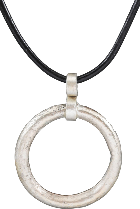 CELTIC FUNERARY PROSPERITY RING NECKLACE, C.400-100 BC (8202528817326)