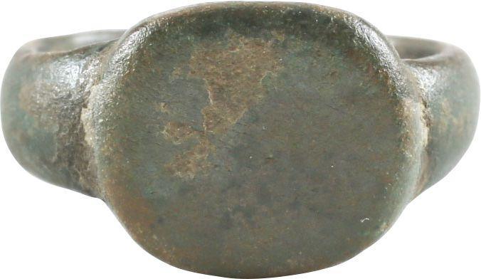 BRONZE RING C.100-350 AD SIZE 3 - Picardi Jewelers