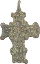 MEDIEVAL BRONZE CROSS. 1300-1450 - Picardi Jewelry