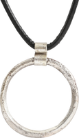CELTIC PROSPERITY RING NECKLACE, C.400-100 BC - Picardi Jewelry