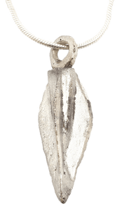 FINE GREEK ARROWHEAD PENDANT NECKLACE, C. 8th-3rd CENTURY BC - Picardi Jewelers