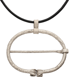  - VIKING PROTECTIVE BROOCH NECKLACE 850-1050 AD