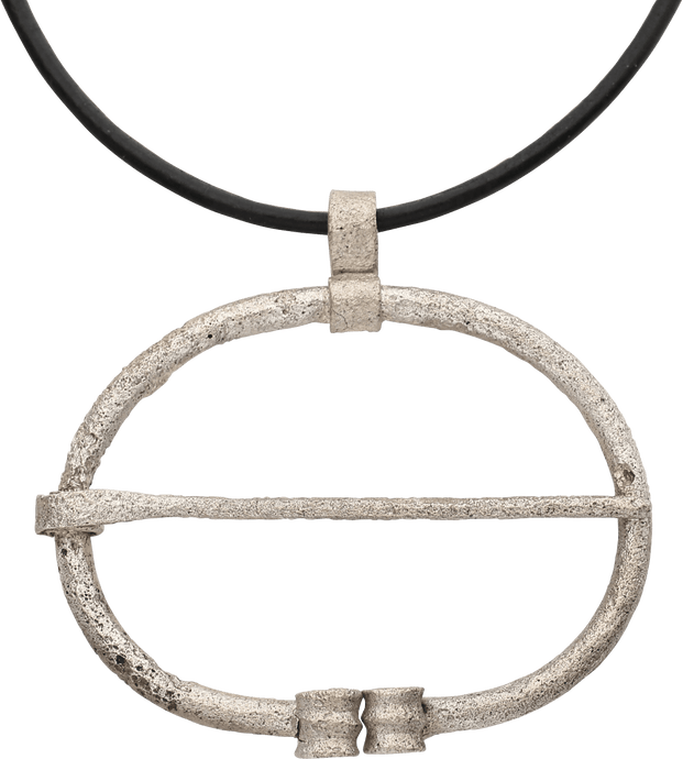 VIKING PROTECTIVE BROOCH NECKLACE 850-1050 AD - Picardi Jewelry