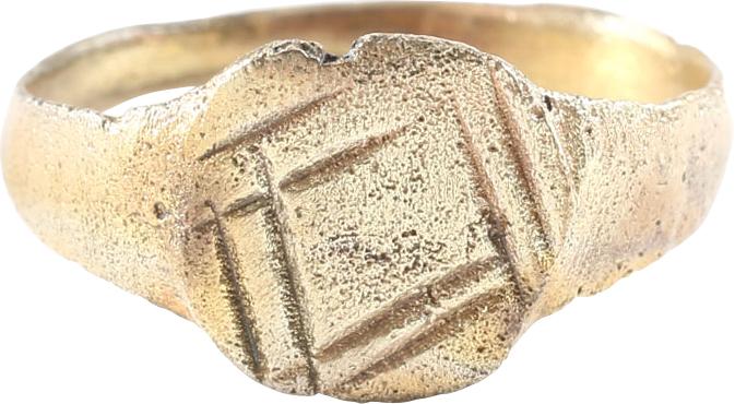 LATE ROMAN/MEDIEVAL RING SZ 4 3/4. 7th-10th century AD. - Fagan Arms (8202695114926)