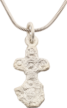 MEDIEVAL EUROPEAN CROSS PENDANT, 13TH-15TH CENTURY AD - Fagan Arms (8202682073262)