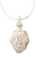 VIKING HEART PENDANT NECKLACE, 850-950 AD - Picardi Jewelry