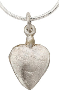 GOOD VIKING HEART PENDANT NECKLACE, 9th-10th CENTURY AD - Picardi Jewelers