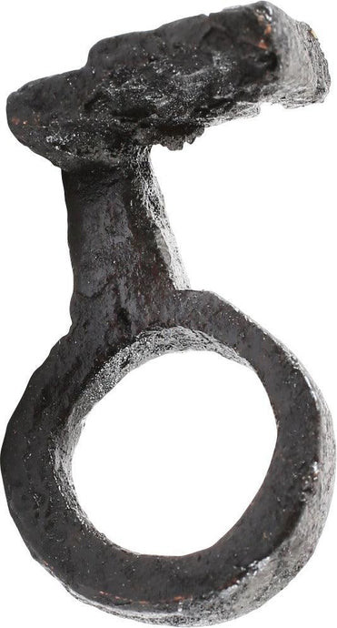 ROMAN/MEDIEVAL KEY RING, 4TH-8TH CENTURY AD, SIZE 4 1/2 - Picardi Jewelry