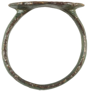 EARLY CHRISTIAN PILGRIM’S RING 8th CENTURY AD SZ 8 - Fagan Arms (8202695540910)