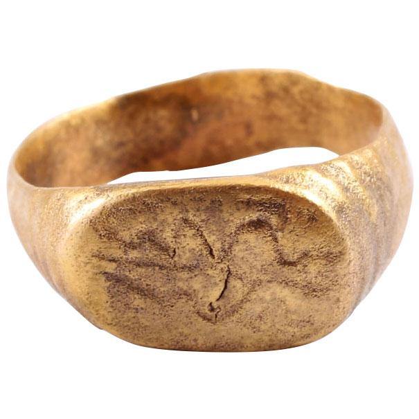 - EARLY CHRISTIAN RING 5th-11th CENTURY SIZE 10